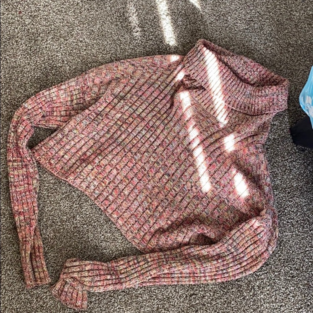 Cowl neck sweater